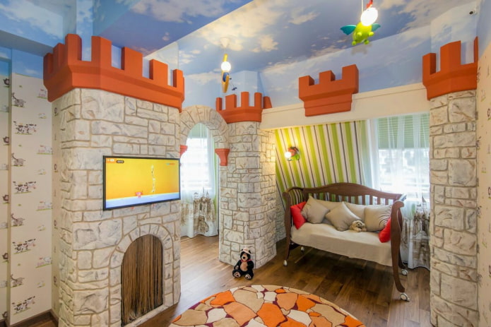 decorative stone decoration in the nursery decorative stone decoration in the nursery