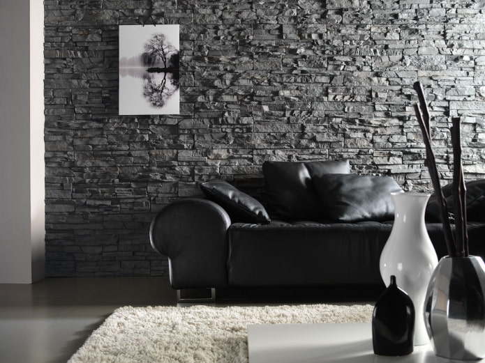 decorative stone finish with imitation slate decorative stone finish with imitation slate