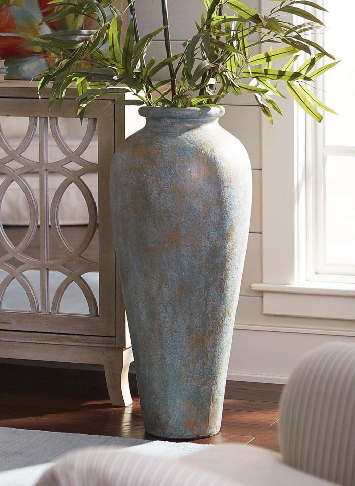floor vase made of decorative stone floor vase made of decorative stone