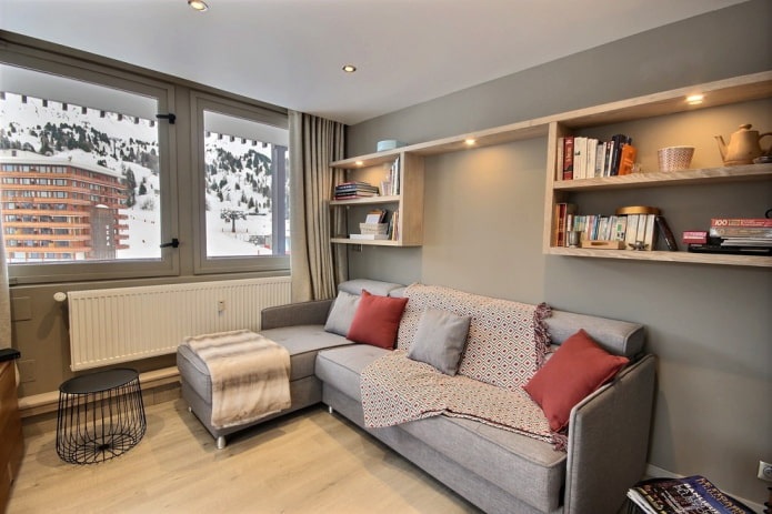 the location of the sofa cape in the interior