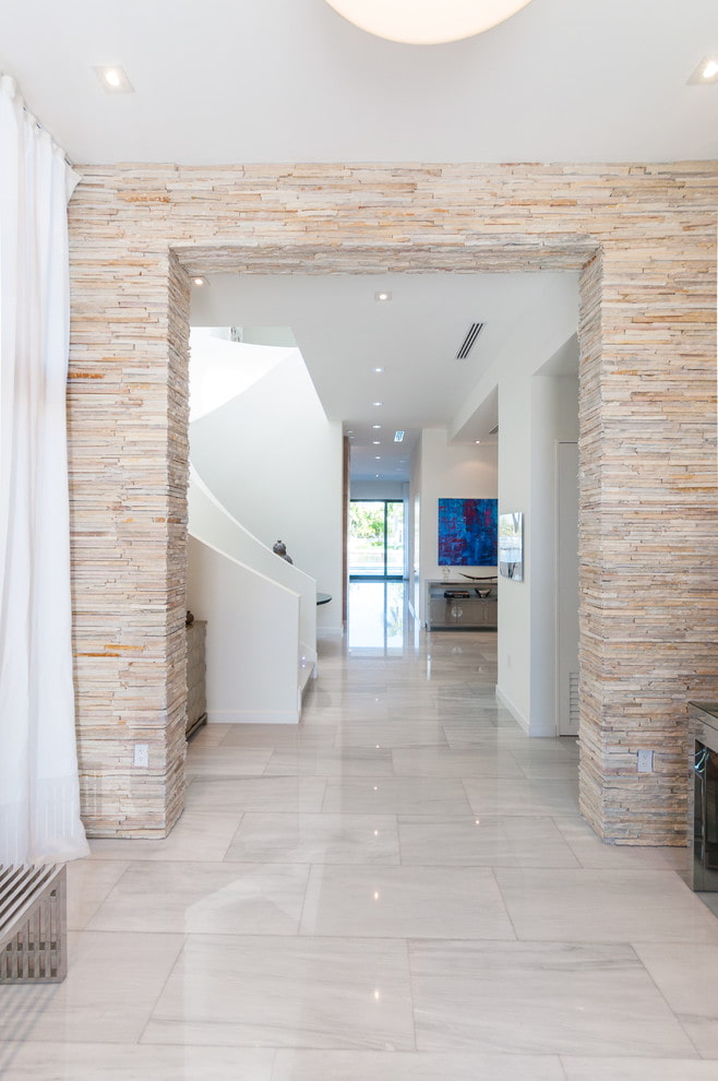 opening with clinker tiles opening with clinker tiles