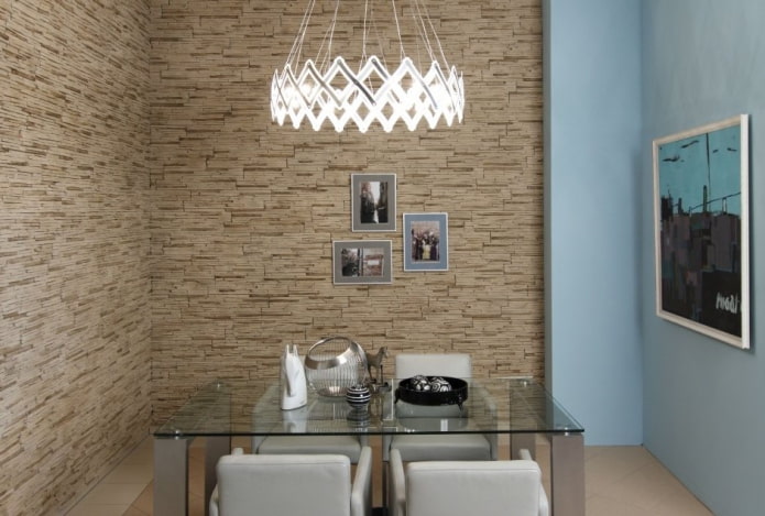 gypsum tiles under the stone in the interior gypsum tiles under the stone in the interior