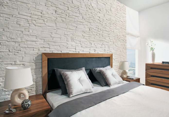 gypsum tiles on the wall in the interior gypsum tiles on the wall in the interior