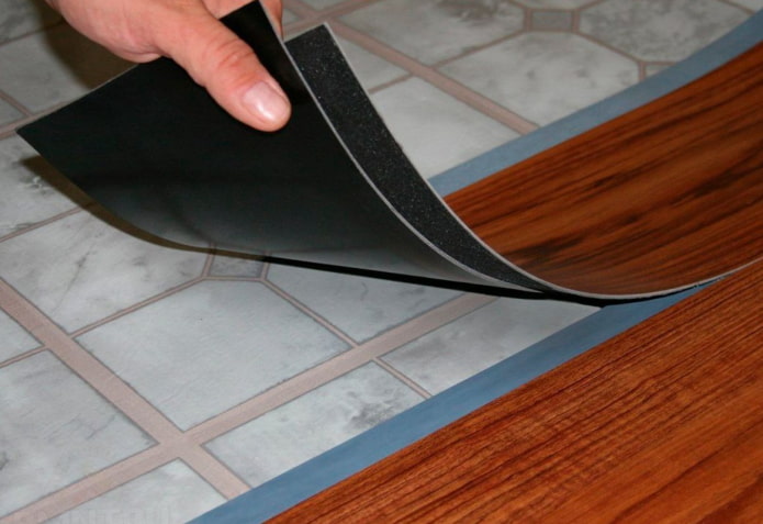 Castle quartz vinyl tiles