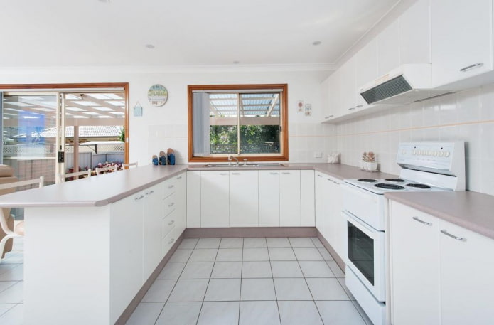 black grout for gray tiles