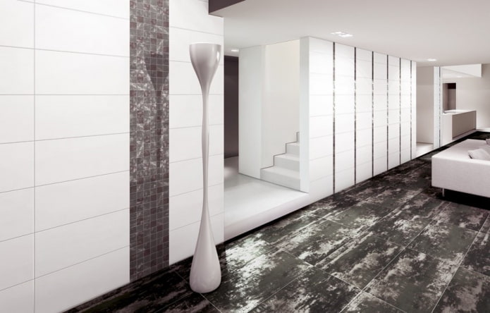 floor tiles for metal in the interior