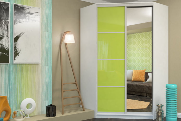 trapezoidal corner cabinet in the hall trapezoidal corner cabinet in the hall