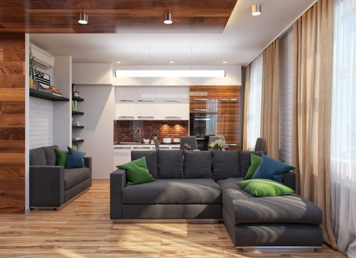 studio apartment layout