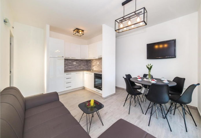 interior with kitchenette interior with kitchenette