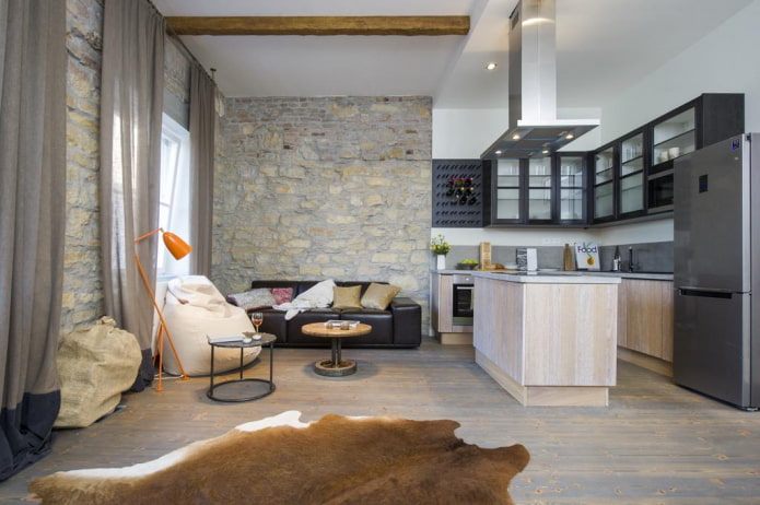 kitchen-studio interior with island kitchen-studio interior with island