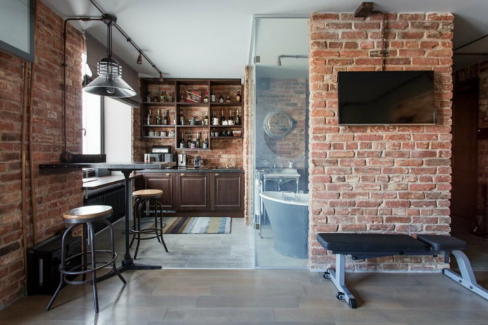 furniture in the studio in an industrial style furniture in the studio in an industrial style