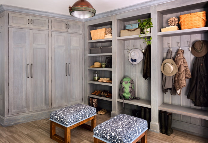 wardrobe in provence style