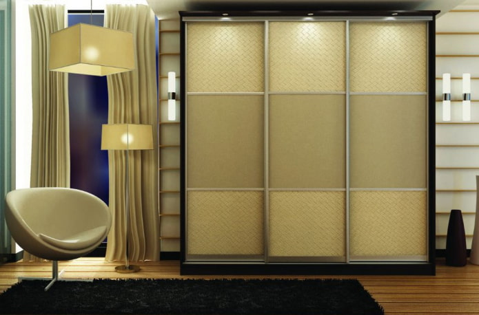 wardrobe in the interior of the hall wardrobe in the interior of the hall