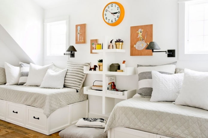 shelves for decor in the interior of the nursery shelves for decor in the interior of the nursery