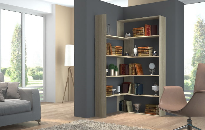 corner shelving in the interior corner shelving in the interior