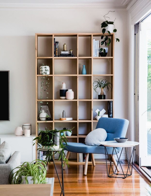 shelving made of wood in the interior shelving made of wood in the interior