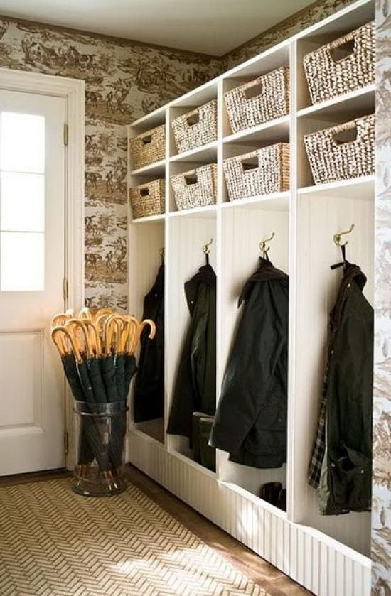 shelving structure in the interior of the corridor shelving structure in the interior of the corridor