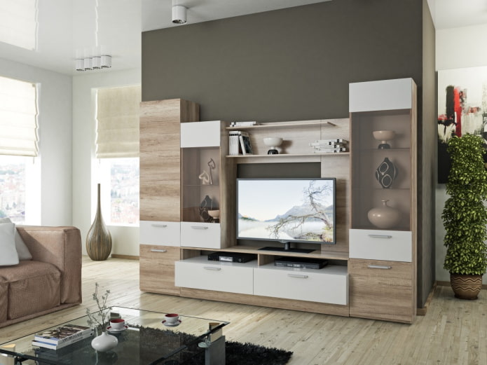 wall design in the interior of the living room wall design in the interior of the living room