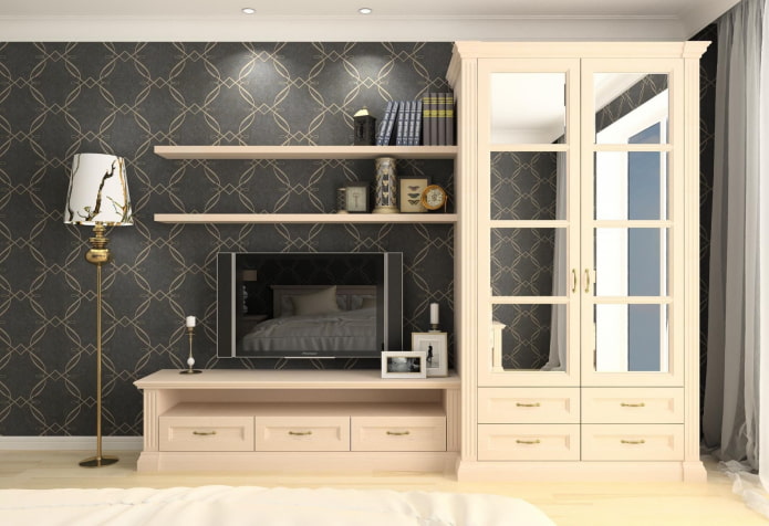 wall design in the interior of the living room wall design in the interior of the living room