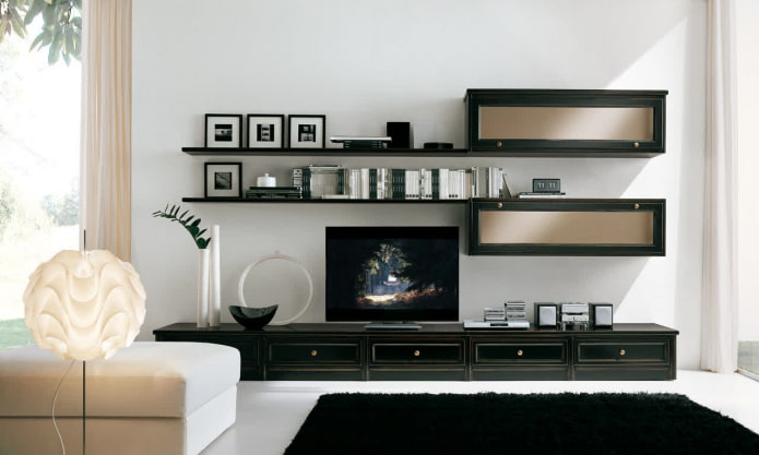 wall design in the interior of the living room wall design in the interior of the living room