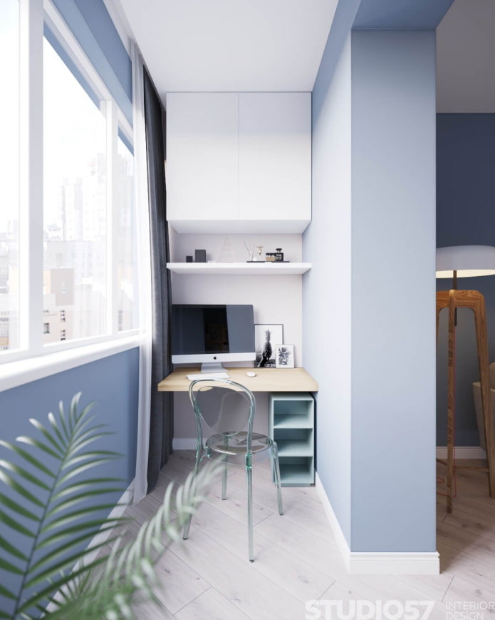 Scandinavian balcony Scandinavian balcony