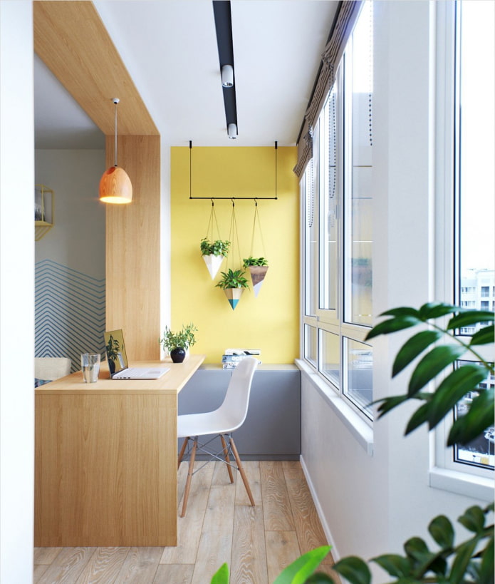 Balcony in modern style Balcony in modern style