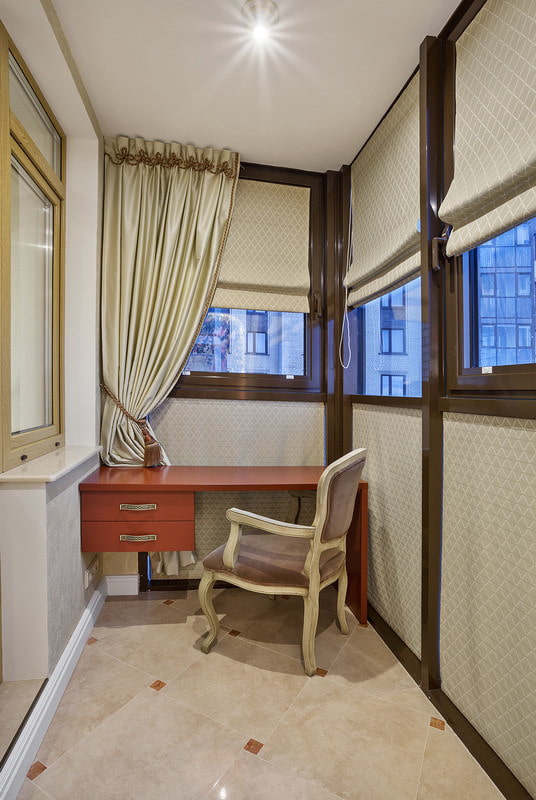 Classic on the loggia Classic on the loggia