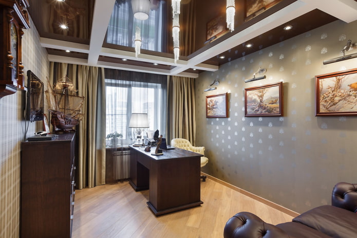 lighting in the interior of the study lighting in the interior of the study