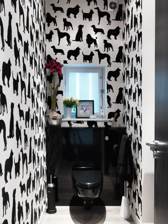 Wallpapers with silhouettes of dogs Wallpapers with silhouettes of dogs