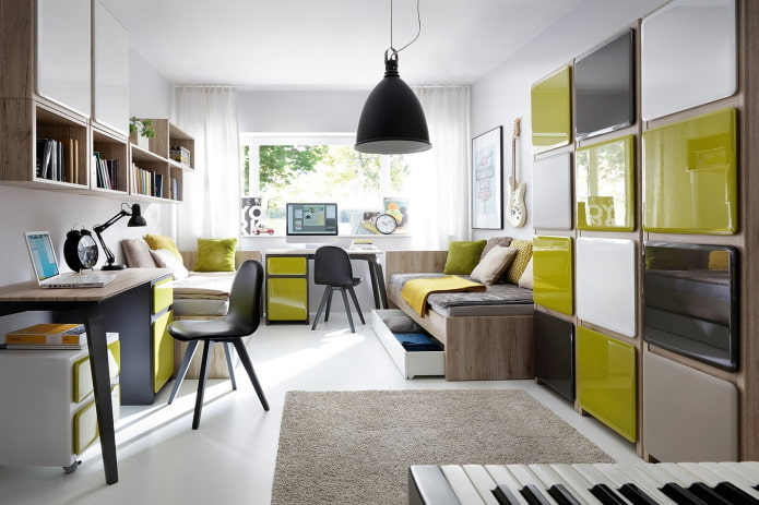 nursery furnishings for two boys