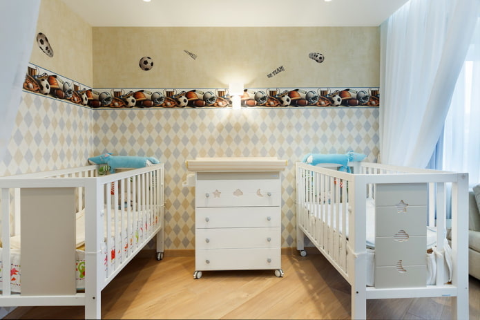 nursery zoning for two preschool boys