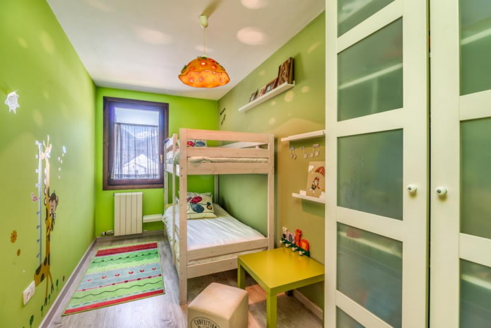 nursery layout for two boys