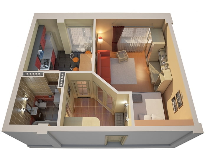the layout of the apartment is 40 squares the layout of the apartment is 40 squares