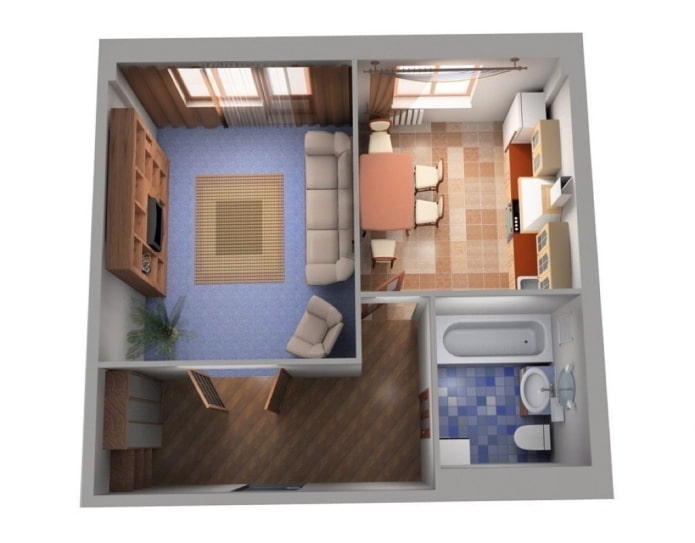the layout of the apartment is 40 squares the layout of the apartment is 40 squares