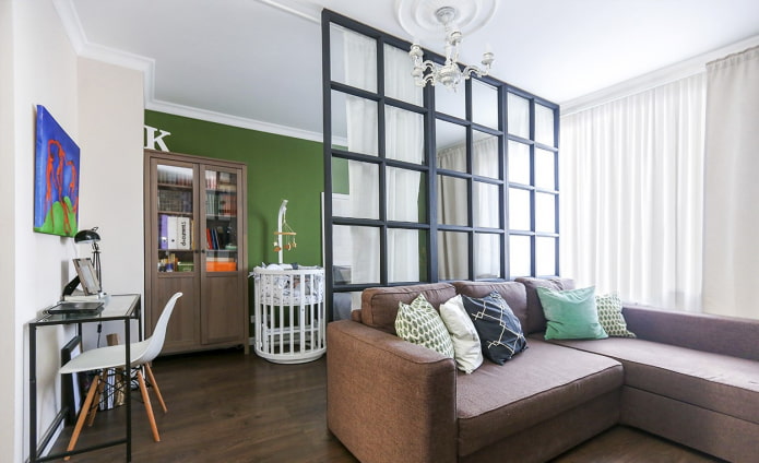 design of a nursery in the interior of an apartment of 35 squares design of a nursery in the interior of an apartment of 35 squares