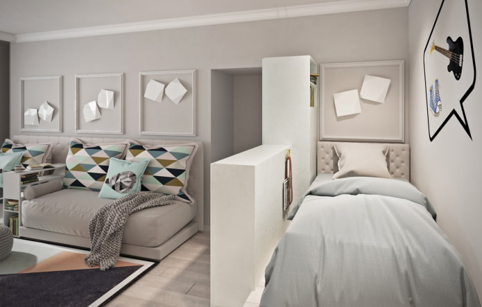 design of a nursery in the interior of an apartment of 35 squares design of a nursery in the interior of an apartment of 35 squares