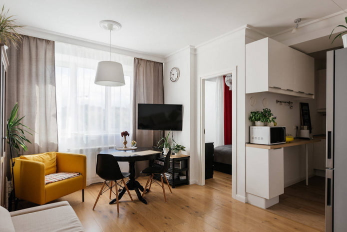 Kitchen in the hallway