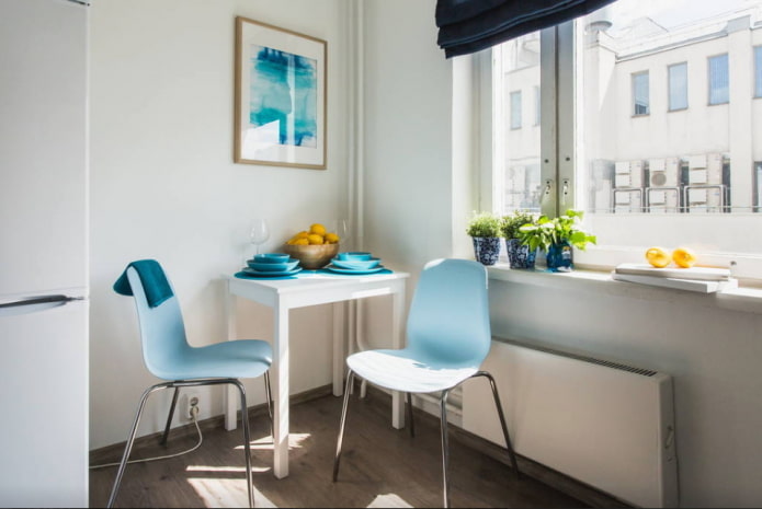 Kitchen in Khrushchev Kitchen in Khrushchev