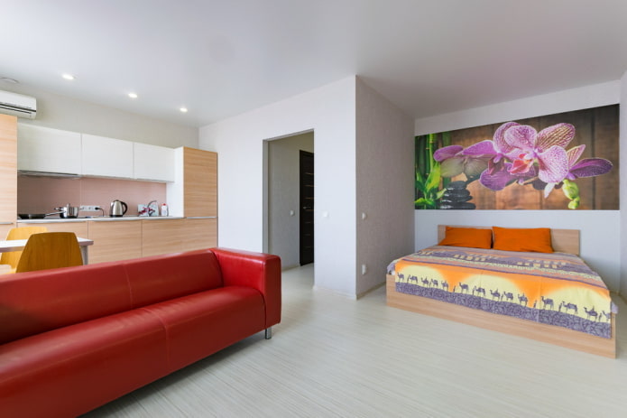 interior of a studio apartment 45 squares interior of a studio apartment 45 squares