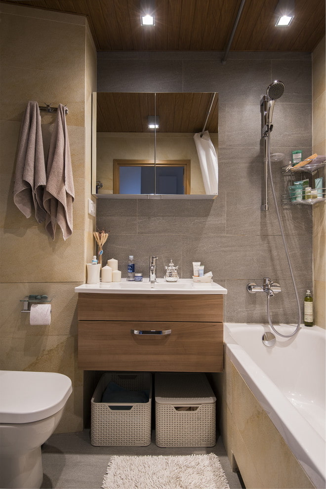 design of a bathroom in the interior of an apartment of 45 squares design of a bathroom in the interior of an apartment of 45 squares