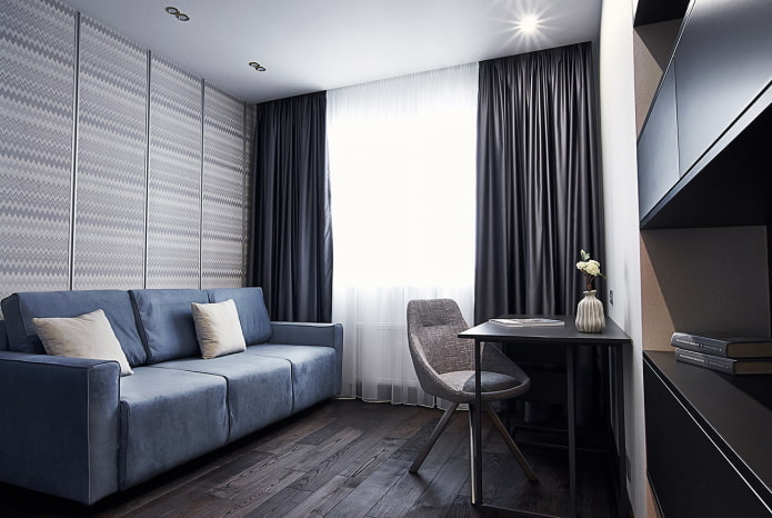 office design in the interior of the apartment 45 squares office design in the interior of the apartment 45 squares