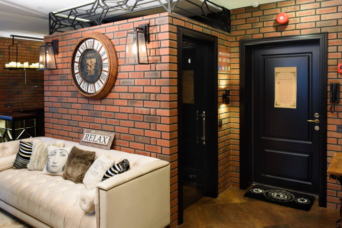 Loft hallway with dressing room Loft hallway with dressing room