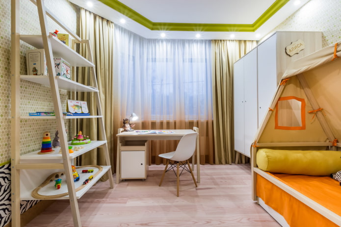 design of a nursery in the interior of an apartment of 70 squares design of a nursery in the interior of an apartment of 70 squares