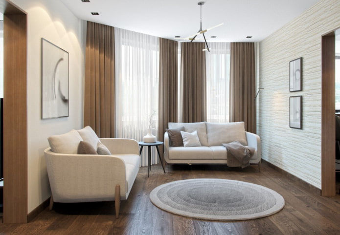 interior of a four-room apartment 70 squares interior of a four-room apartment 70 squares