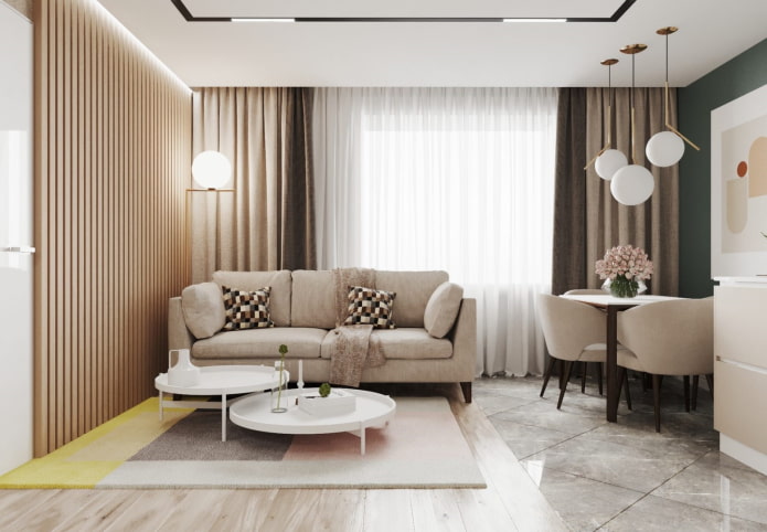 interior of a four-room apartment 70 squares interior of a four-room apartment 70 squares