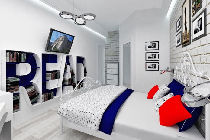 color scheme of a bedroom for a teenage girl