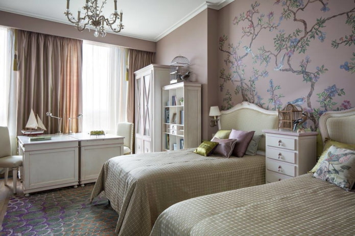 arrangement of a bedroom for two girls arrangement of a bedroom for two girls