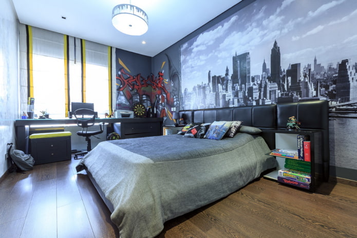 design of a large bedroom for a teenage boy design of a large bedroom for a teenage boy