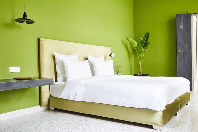 bedroom design in green colors bedroom design in green colors