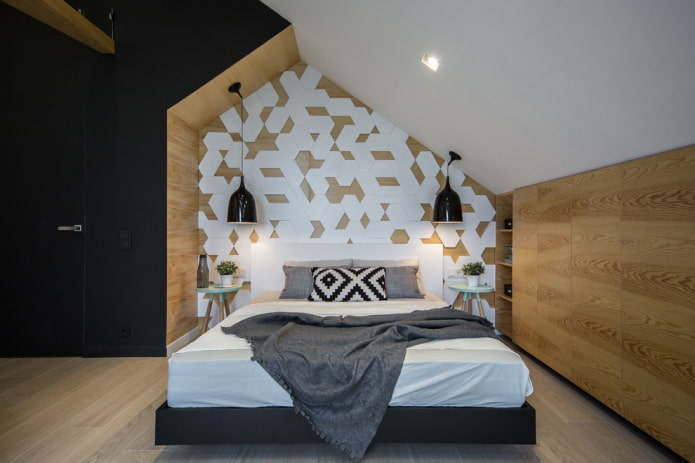 finishing the attic bedroom